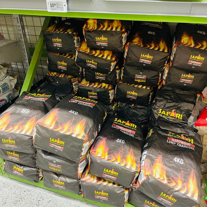 Safari Bundle offer: 28 x Wood Briquettes & 48 x Lump Charcoal