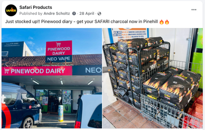 Safari Bundle offer: 40 x Wood Briquettes & 60 x Lump Charcoal
